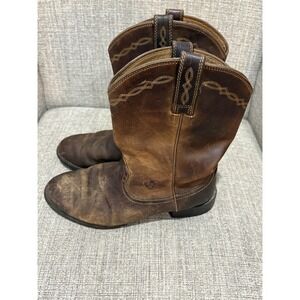 Men's Ariat Heritage Roper 10" Round Toe Boot Brown Size 8.5 EE